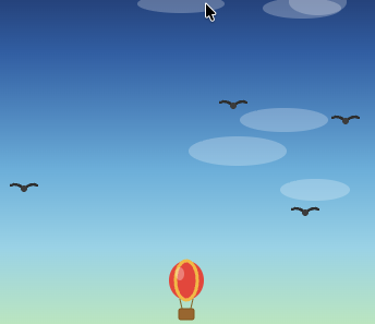 Hot Air Baloon CAPTCHA mini-game preview